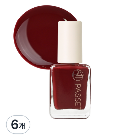 파셋 셀럽 네일컬러 폴리쉬 매니큐어 7ml, 브론즈타임, 6개