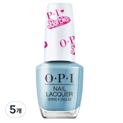오피아이 네일락커 NLB021, My Job is Beach, 5개, 15ml