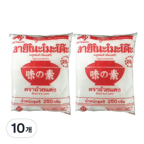 아지노모토 우마미 조미료, 250g, 10개