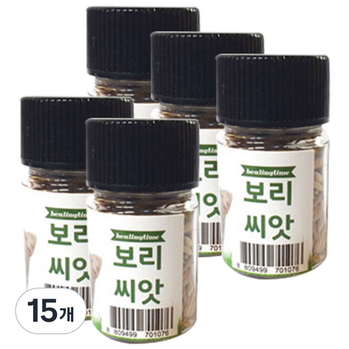 힐링타임 캣그라스 씨앗, 보리, 15개