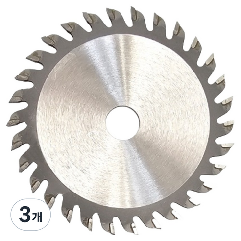 코스코메탈 목재용 당가루톱날 100mm x 30P x T 2.4mm x 15mm, 3개
