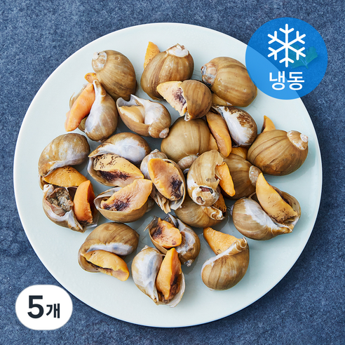 송도씨 국내산 서해안 골뱅이 (냉동), 5개, 400g