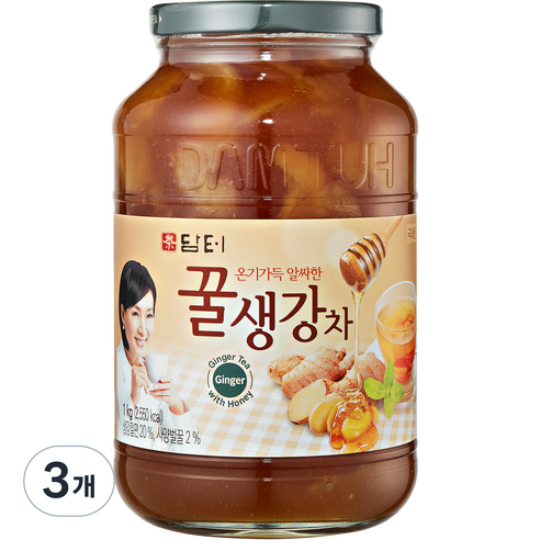 담터 꿀생강차, 1kg, 1개입, 3개