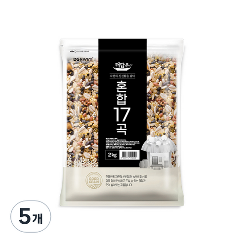 더담은 혼합 17곡, 5개, 2kg