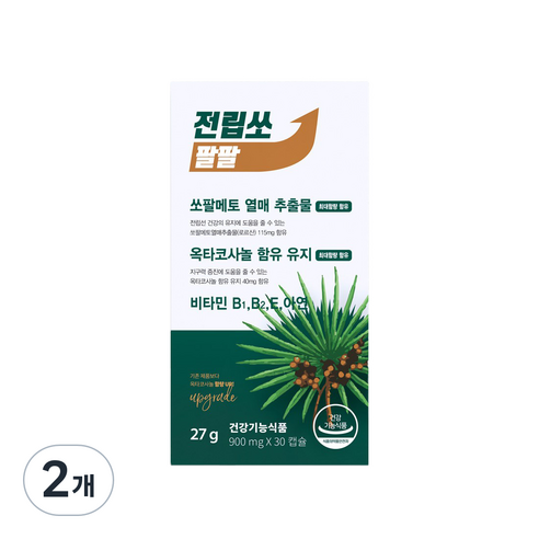 뉴트라라이프 전립쏘팔팔, 30캡슐, 2개