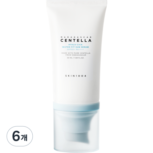 스킨1004 센텔라 히알루-시카 워터핏 선 세럼, 50ml, 6개