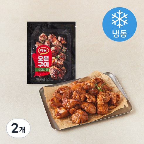 [로켓프레시] 하림 오븐구이 순살치킨 (냉동)