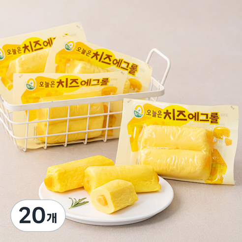 풍요한아침 오늘은 치즈에그롤, 120g, 20개