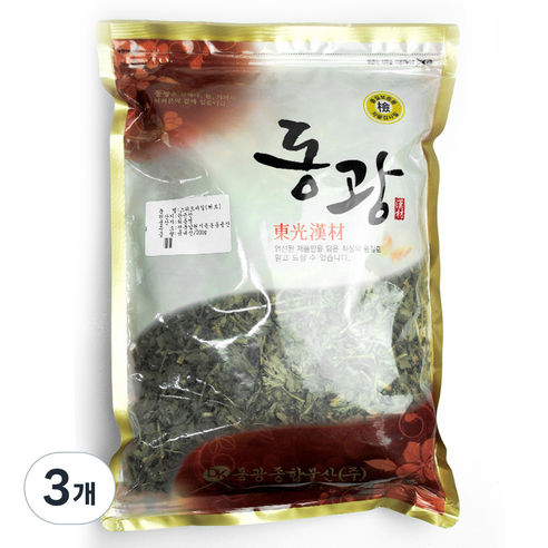 동광 스위트바질 허브차, 200g, 3개, 1개입