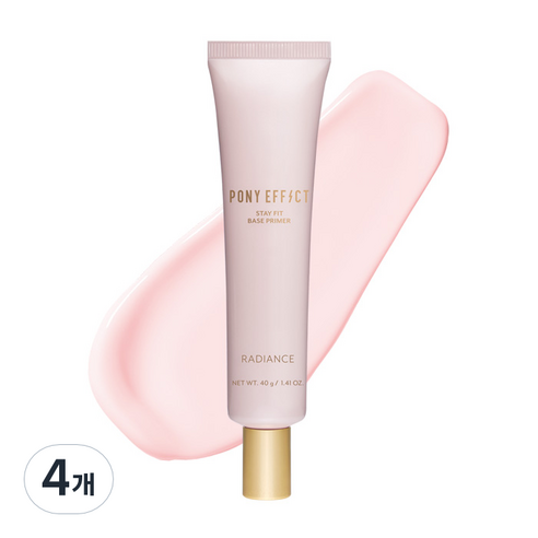 포니이펙트 스테이핏 베이스 프라이머 래디언스 40g, 혼합색상, 4개