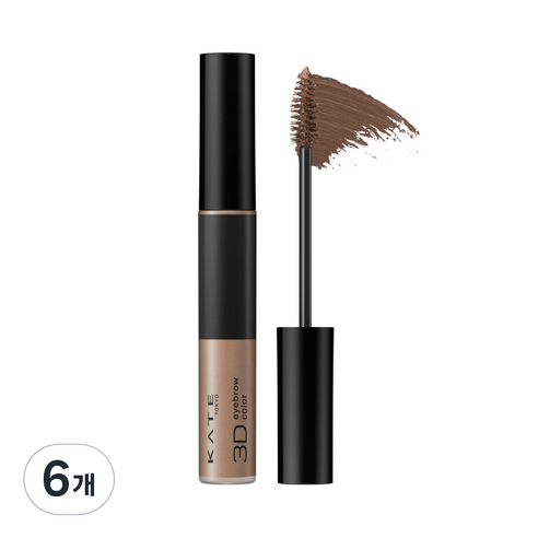 케이트 3D 아이브로우 컬러 N 6.3g, BR-7, 6개