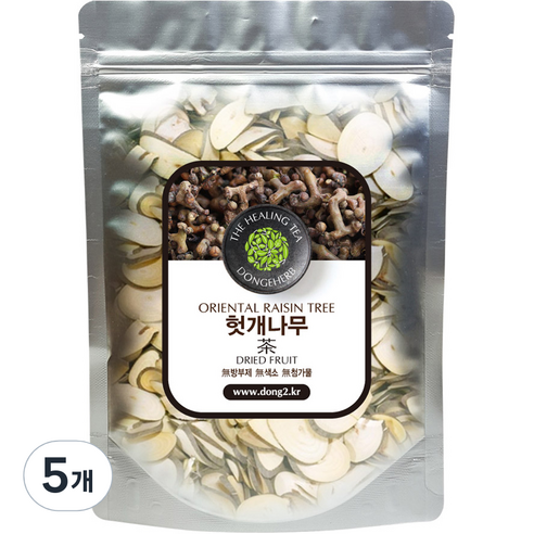 동이약초 국내산 헛개나무, 250g, 5개