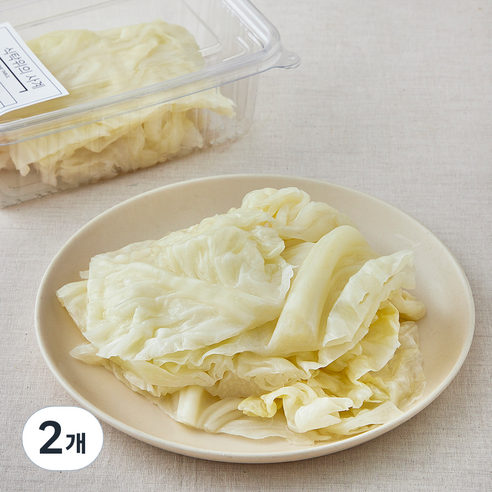 식탁위의사계 양배추찜, 300g, 2개