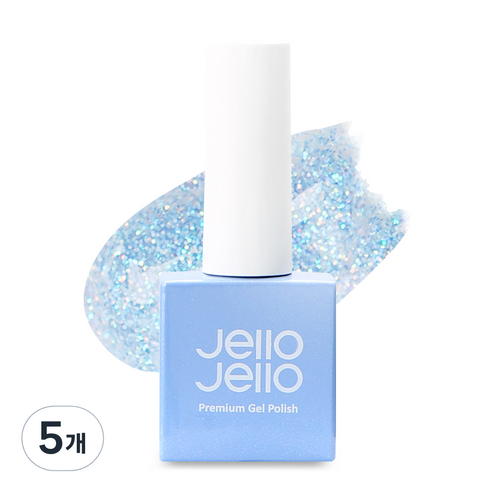 젤로젤로 글리터 젤네일 트위디슈가 10ml, JG-22 소다슈가, 5개