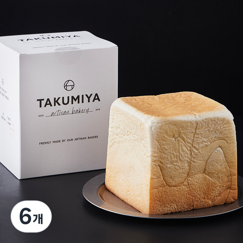 타쿠미야 고급 생식빵 하프, 400g, 6개
