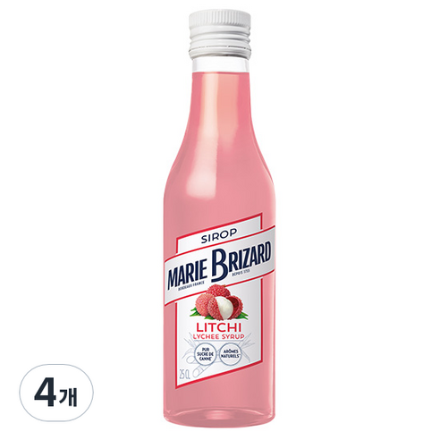 마리브리자드 리치 시럽, 250ml, 4개
