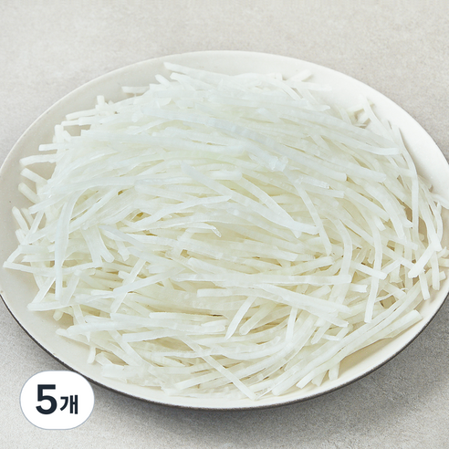 무채, 1kg, 1개입, 5개