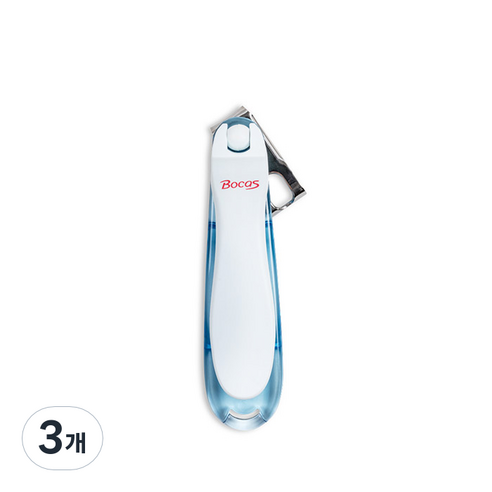 보카스 회전 발톱깎이 TNC-3020, 3개, 블루