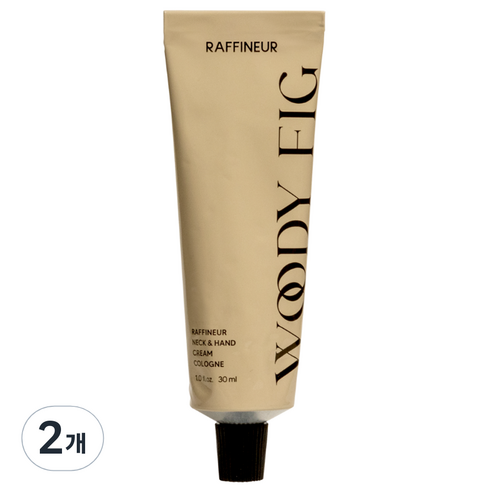 라피네르 넥 앤 핸드크림 코롱 우디피그, 2개, 30ml