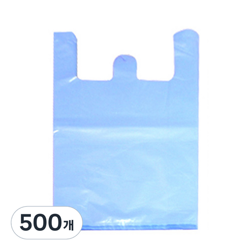 월드크린 하늘 손잡이 비닐봉투, 20L, 500개