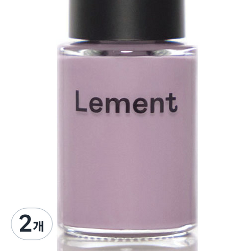 르멘트 컬러 네일, 33 라일락 헤이즈, 14ml, 2개