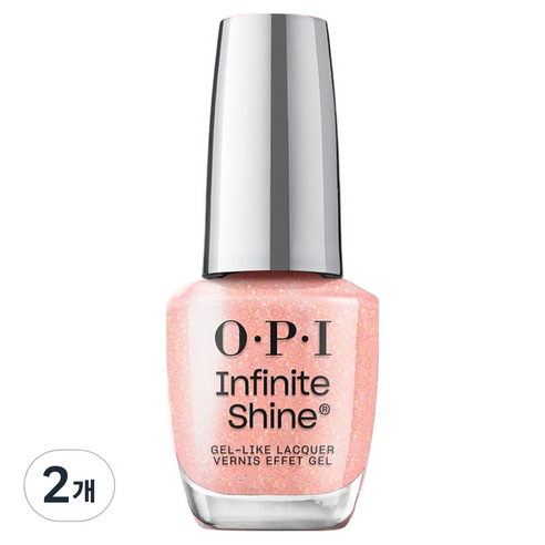 OPI 인피니트샤인 Gel Like 매니큐어 ISL 163, SUZIS PEDICURE THRONE, 15ml, 2개