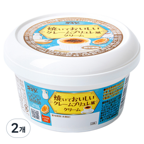 마루와유지 에이스엠앤티 스프레드 크림브륄레맛, 2개, 130g