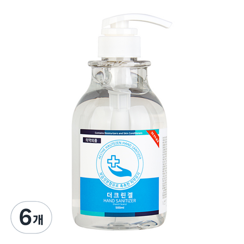 에스떼오뜨젠 더크린 손소독제, 500ml, 6개