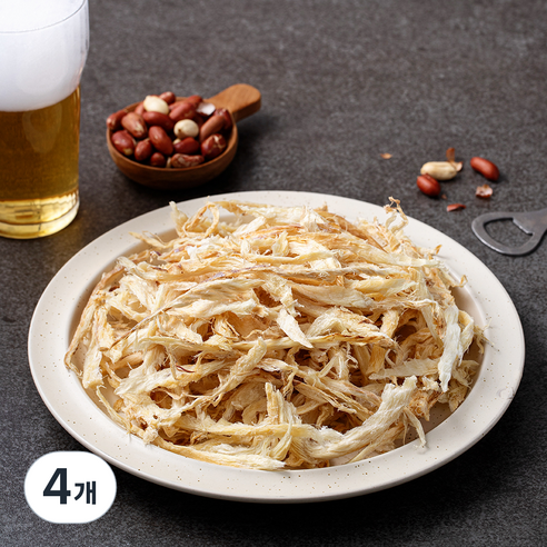 손질먹태채, 4개, 120g