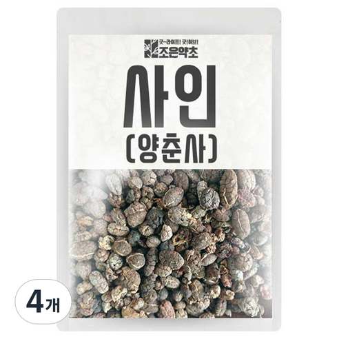 조은약초 사인 양춘사, 400g, 4개