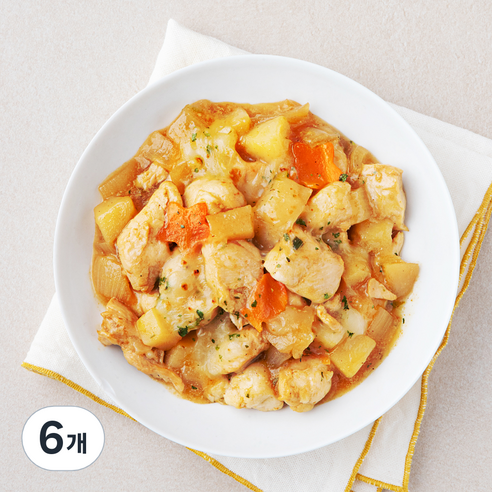 킨더가든 우리아이 간장찜닭, 230g, 6개