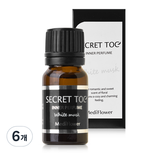 메디플라워 시크릿 톡 이너퍼퓸, 10ml, 6개