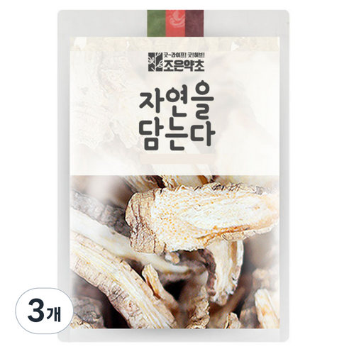 조은약초 더덕, 200g, 3개