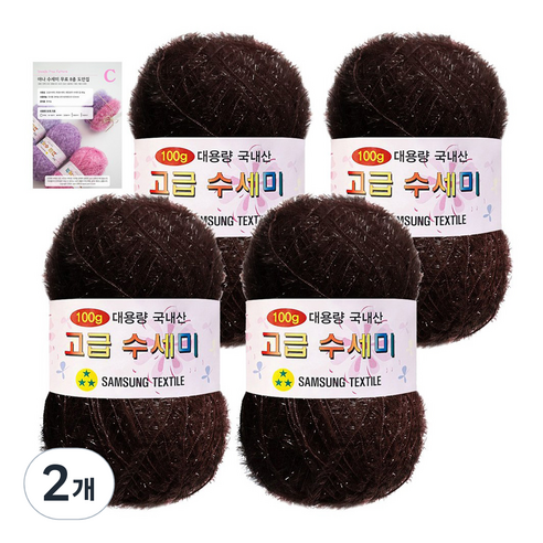 야나 대용량 수세미 100g x 4p + C 인쇄도안 8종 세트, 121 진밤, 2개