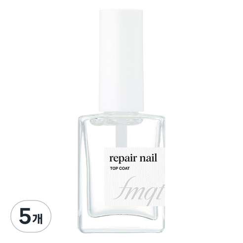 더페이스샵 fmgt NEW 리페어 네일, 10ml, 5개, 02 탑코트
