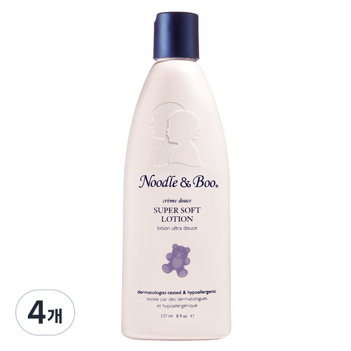 누들앤부 수퍼 소프트 로션, 4개, 237ml