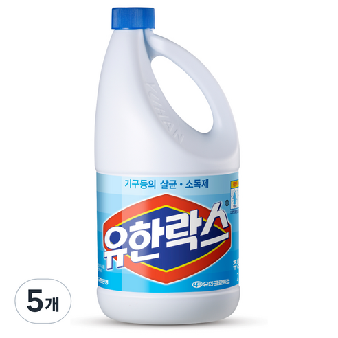유한락스 주방용, 2L, 5개