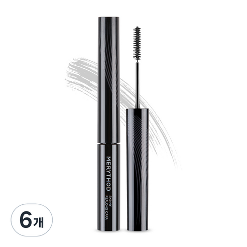 메리쏘드 스키니 릴롱카라 마스카라 3.2g, 클리어, 6개