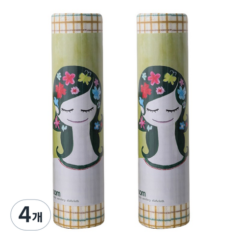 베베솜 롤행주 빨아쓰는 주방 행주 대형, 4개, 30개입