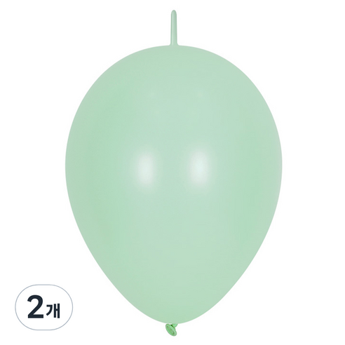 셈퍼텍스 링커 풍선 30cm 30p, 파스텔메이트 그린, 2개