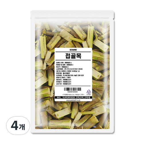 고미네 접골목, 500g, 4개