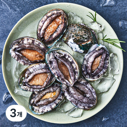 아라보감 완도 산지직송 전복 (냉장), 300g 내외(소, 8마리), 3개