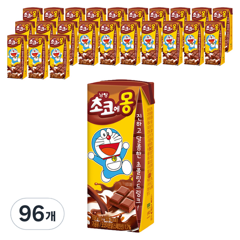 초코에몽, 190ml, 96개