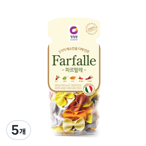 청정원 파르팔레, 200g, 5개