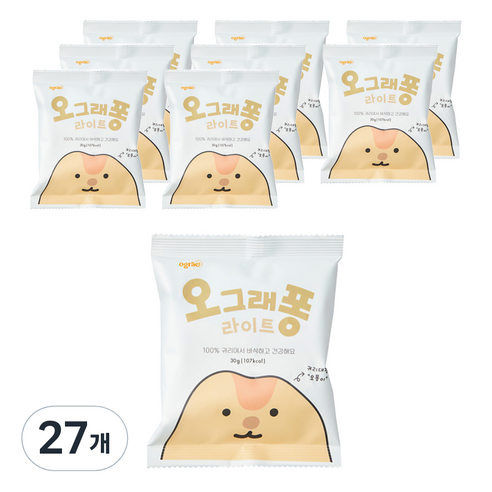 오그래퐁 라이트 시리얼, 30g, 27개
