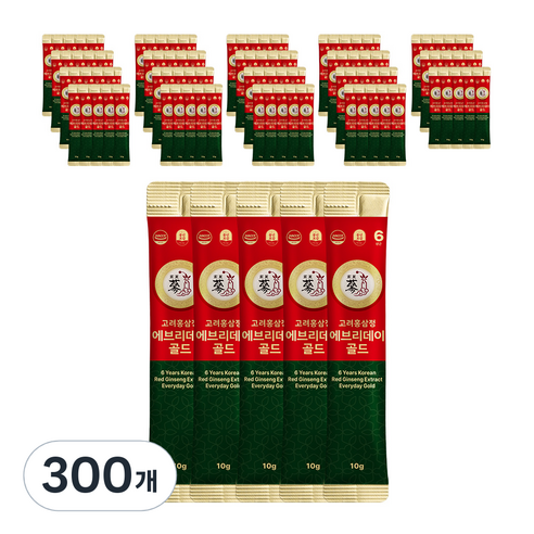 풍년보감 고려홍삼정 에브리데이 골드 홍삼스틱, 10g, 300개