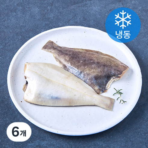 안동맛자반 손질가자미 2미 (냉동), 250g, 6개