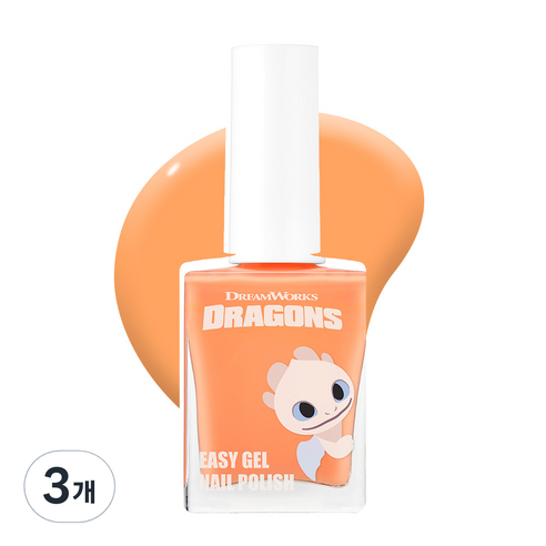 더페이스샵 이지 젤, 02 퓨어 애프리콧, 10ml, 3개