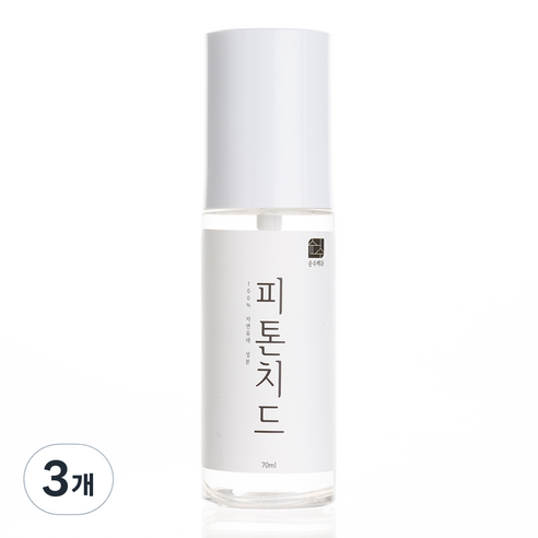 순수백과 피톤치드 스프레이, 70ml, 3개