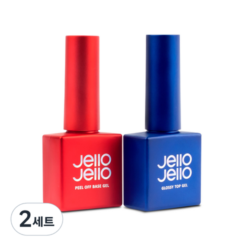 젤로젤로 필오프 베이스젤 + 글로시 탑젤, 2개